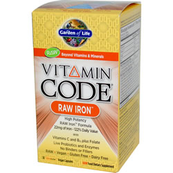Garden of Life, Vitamin Code, RAW Iron iherb