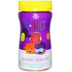 Multivitamin Solgar, U-Cubes, Children's Multi-Vitamin iherb
